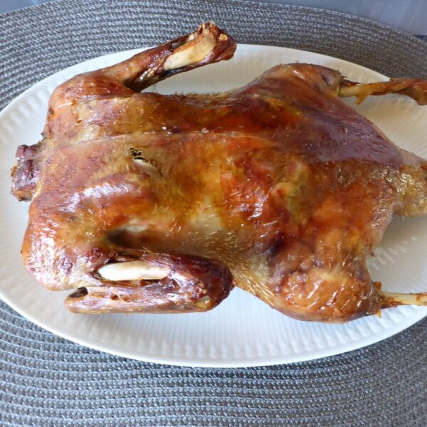 German Roasted Duck and Gravy Recipe Ester kocht