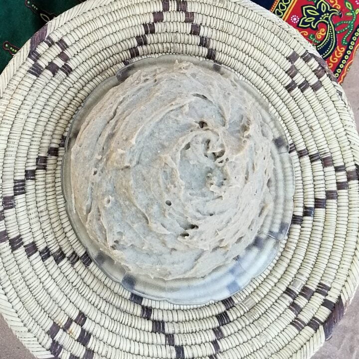 Namibian stiff porridge (Oshifima)