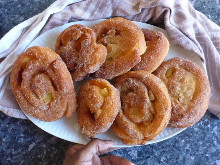 Perfect German Apple Doughnuts (Apfelkrapfen)