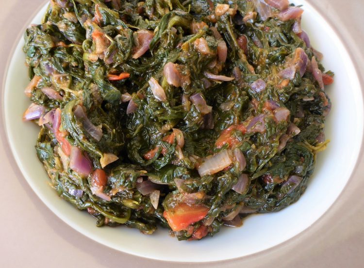 Namibian spinach stew (Ombidi) recipe - Ester kocht