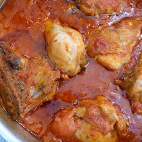 Chicken With Tomato Sauce Recipe
