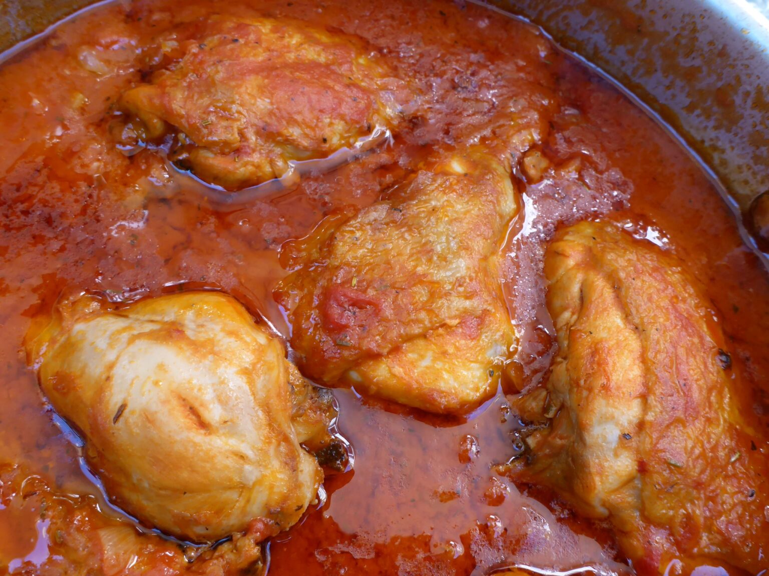 Chicken With Tomato Sauce Recipe Ester kocht