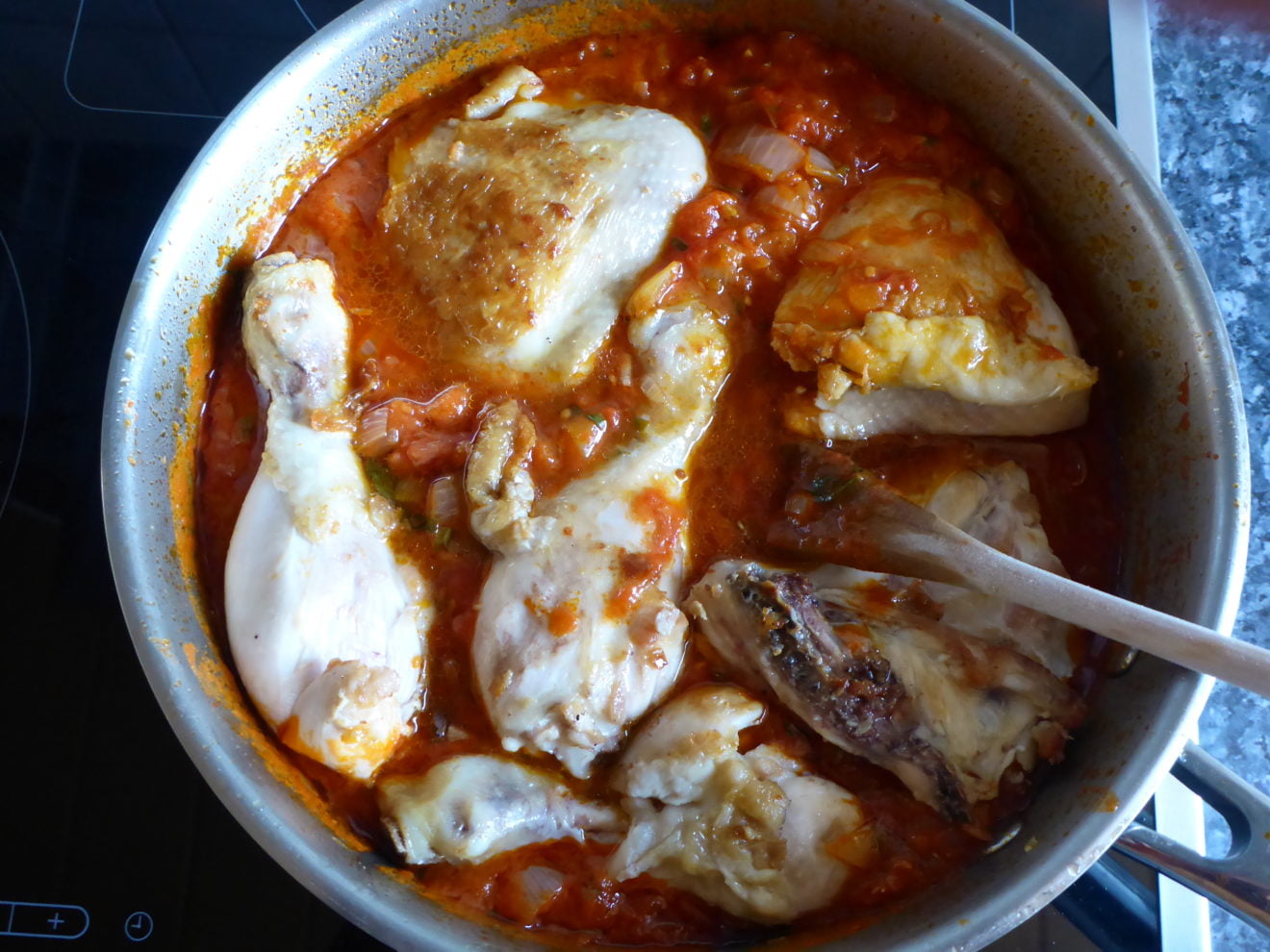 Chicken With Tomato Sauce Recipe Ester kocht