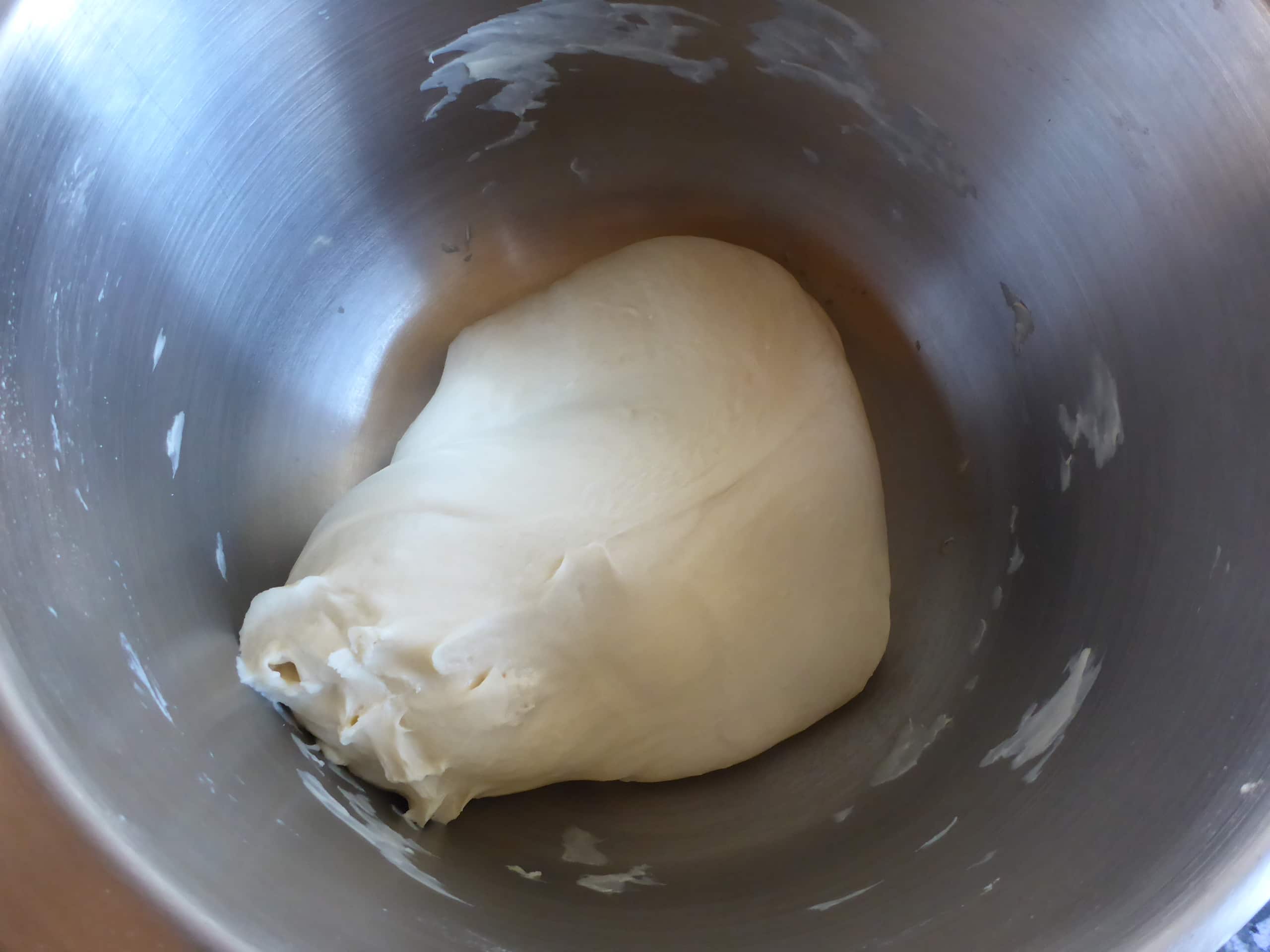 A well kneaded yeast dough.