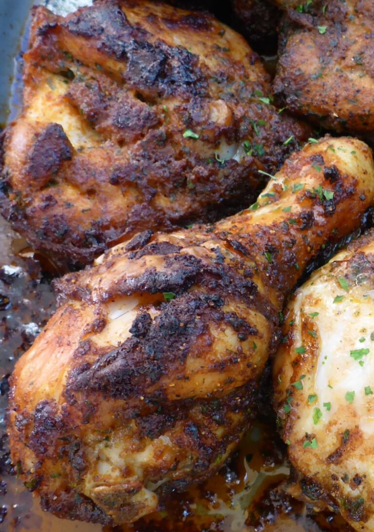 Oven Baked BBQ Chicken Legs