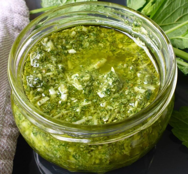 Lemon Balm Pesto