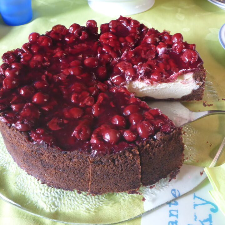 German Cherry Cheesecake