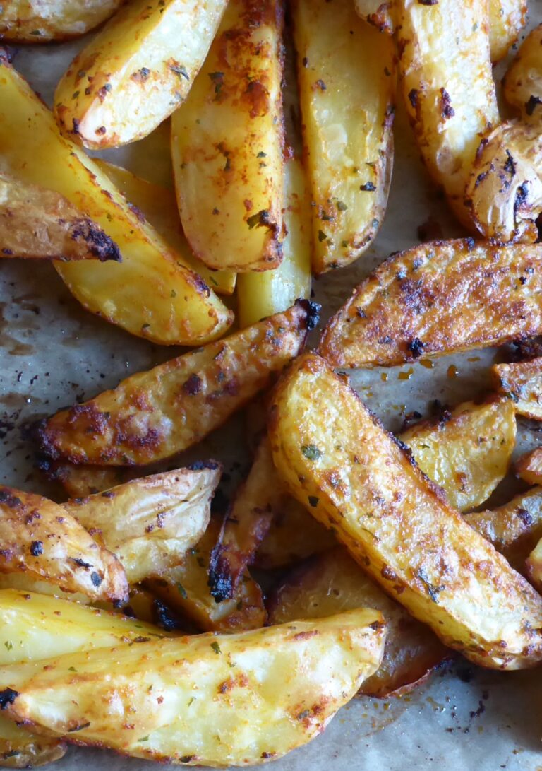 Oven Roasted Barbeque Potato Wedges