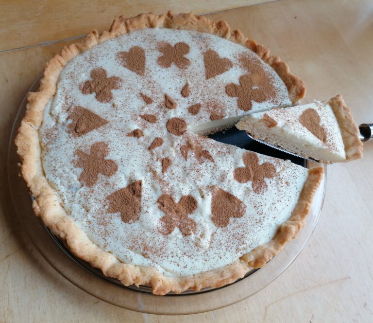 Südafrikanische Milchtarte (Melktert)