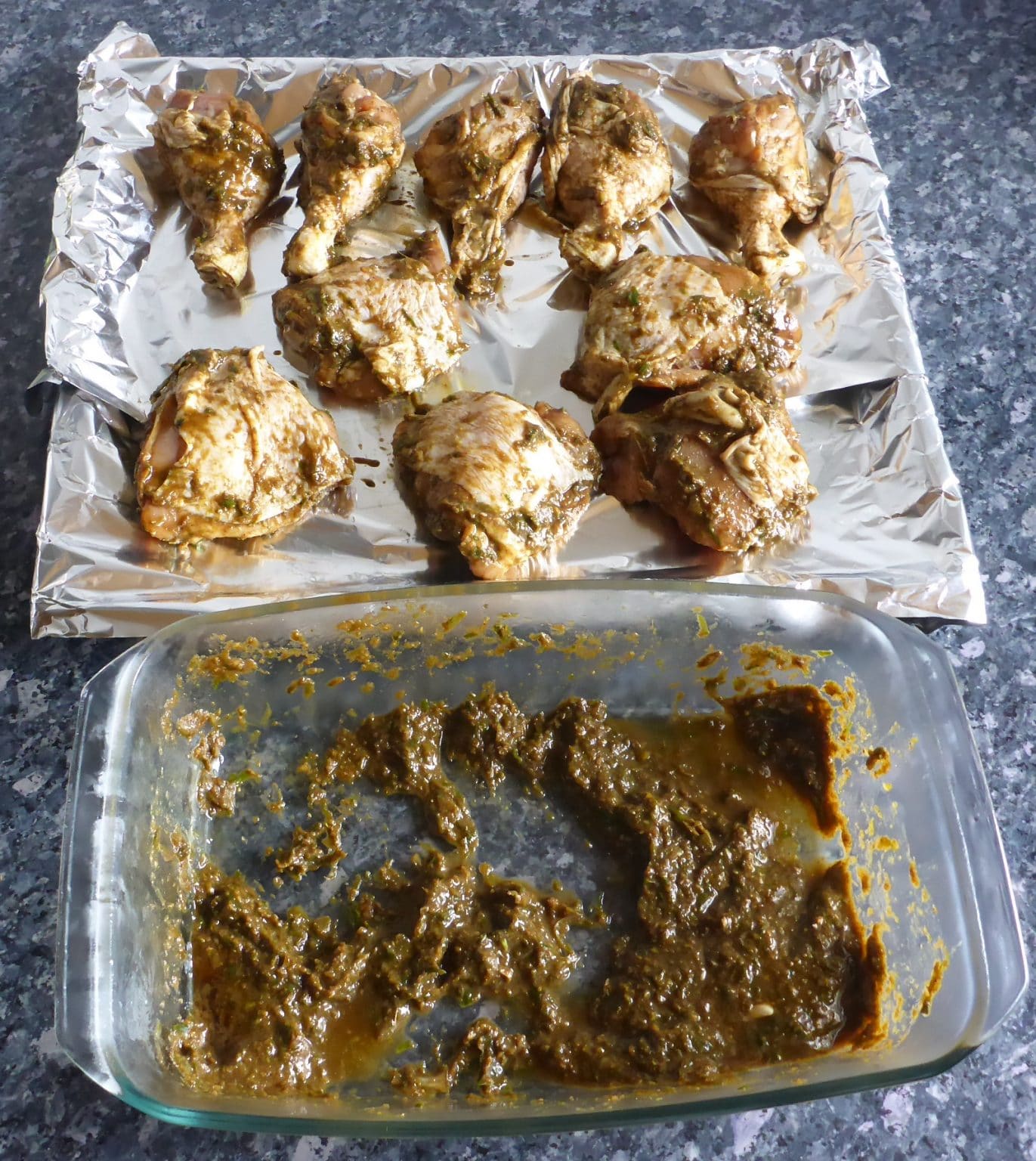 Jamaikanisches Hähnchen im Ofen (Jerk Chicken) - Ester kocht