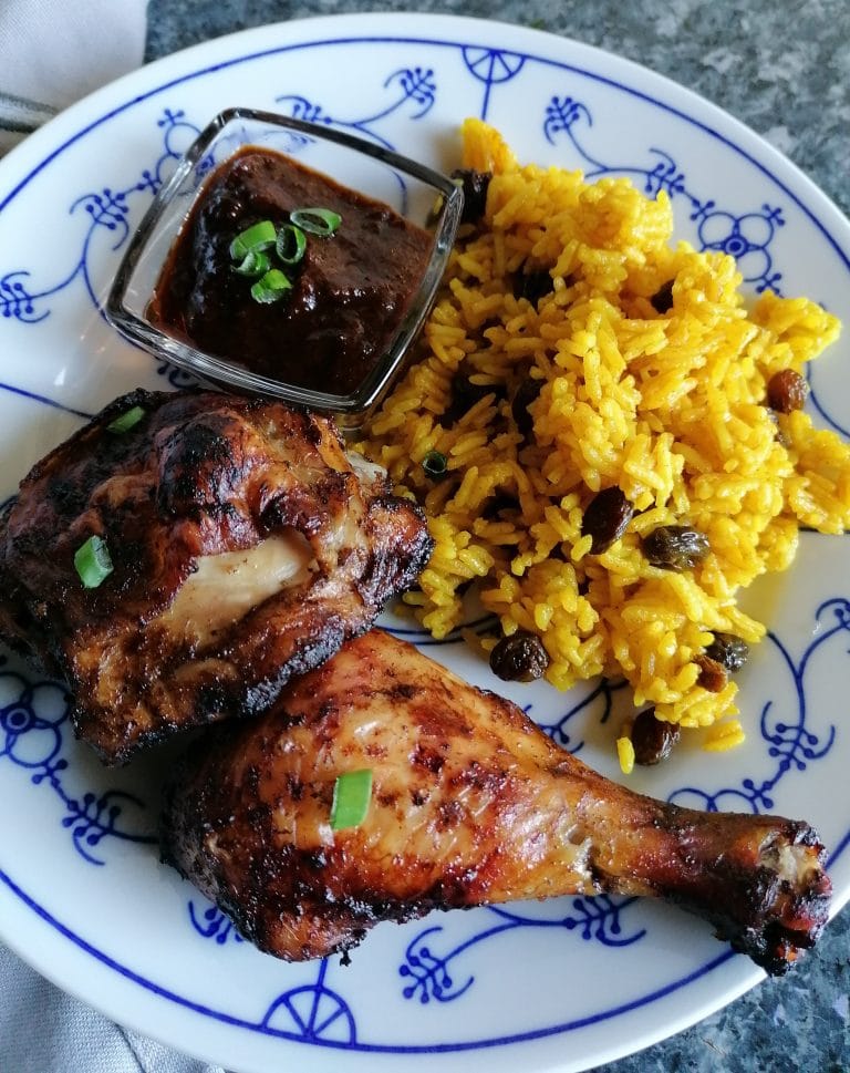 Jamaikanisches Hähnchen im Ofen (Jerk Chicken) - Ester kocht