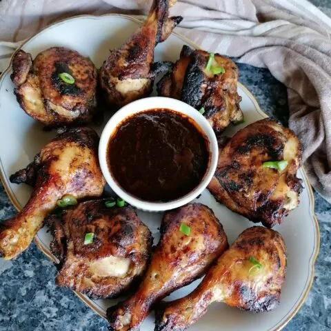 Jerk Chicken Recipe Oven With Jerk Dipping Sauce Recipe