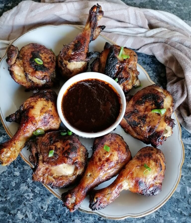 Jerk Chicken Recipe Oven With Jerk Dipping Sauce Recipe
