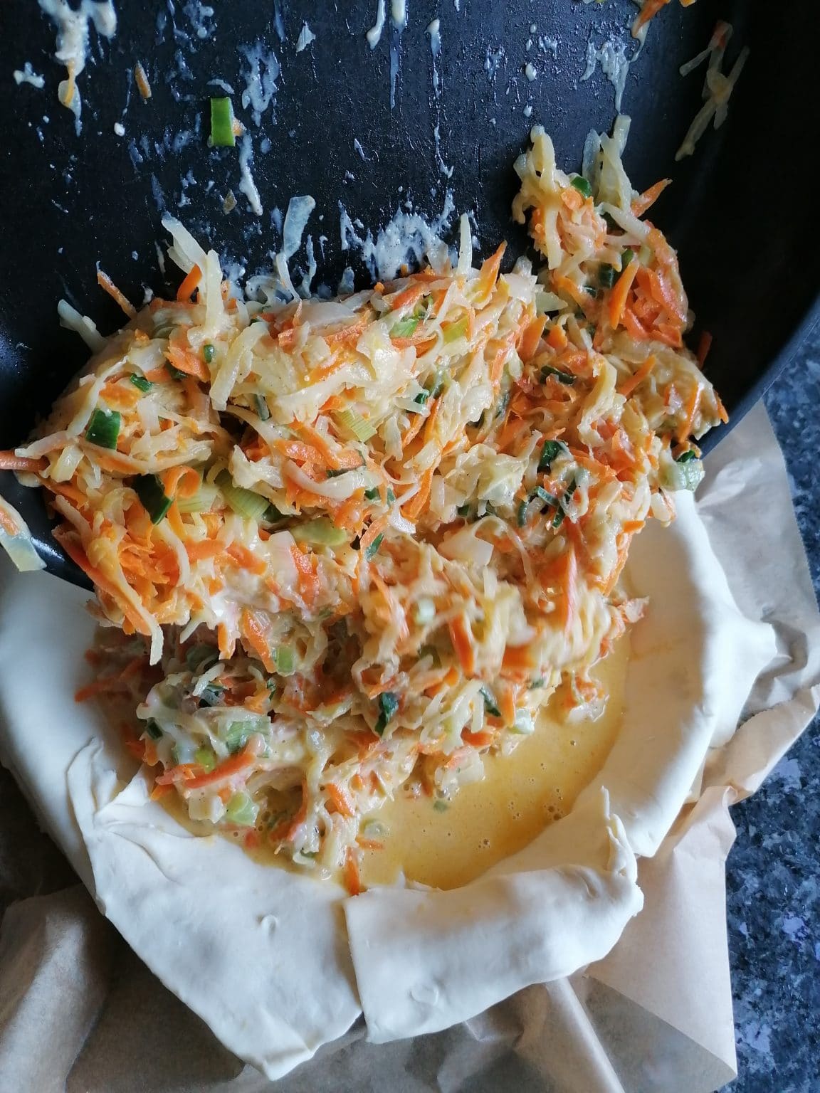 Kohlrabi Quiche With Puff Pastry Ester kocht