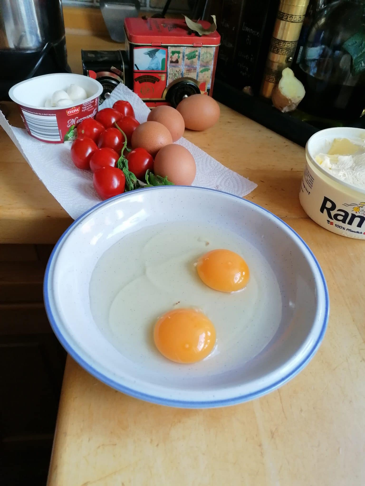 Mozzarella Omelette Ester kocht