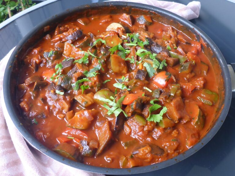 Orientalische Gemüsepfanne (Vegan)