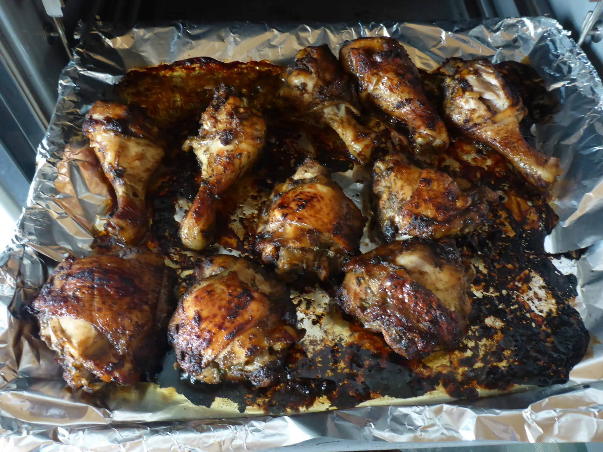 Jerk Chicken Recipe Oven With Jerk Dipping Sauce Recipe Ester kocht