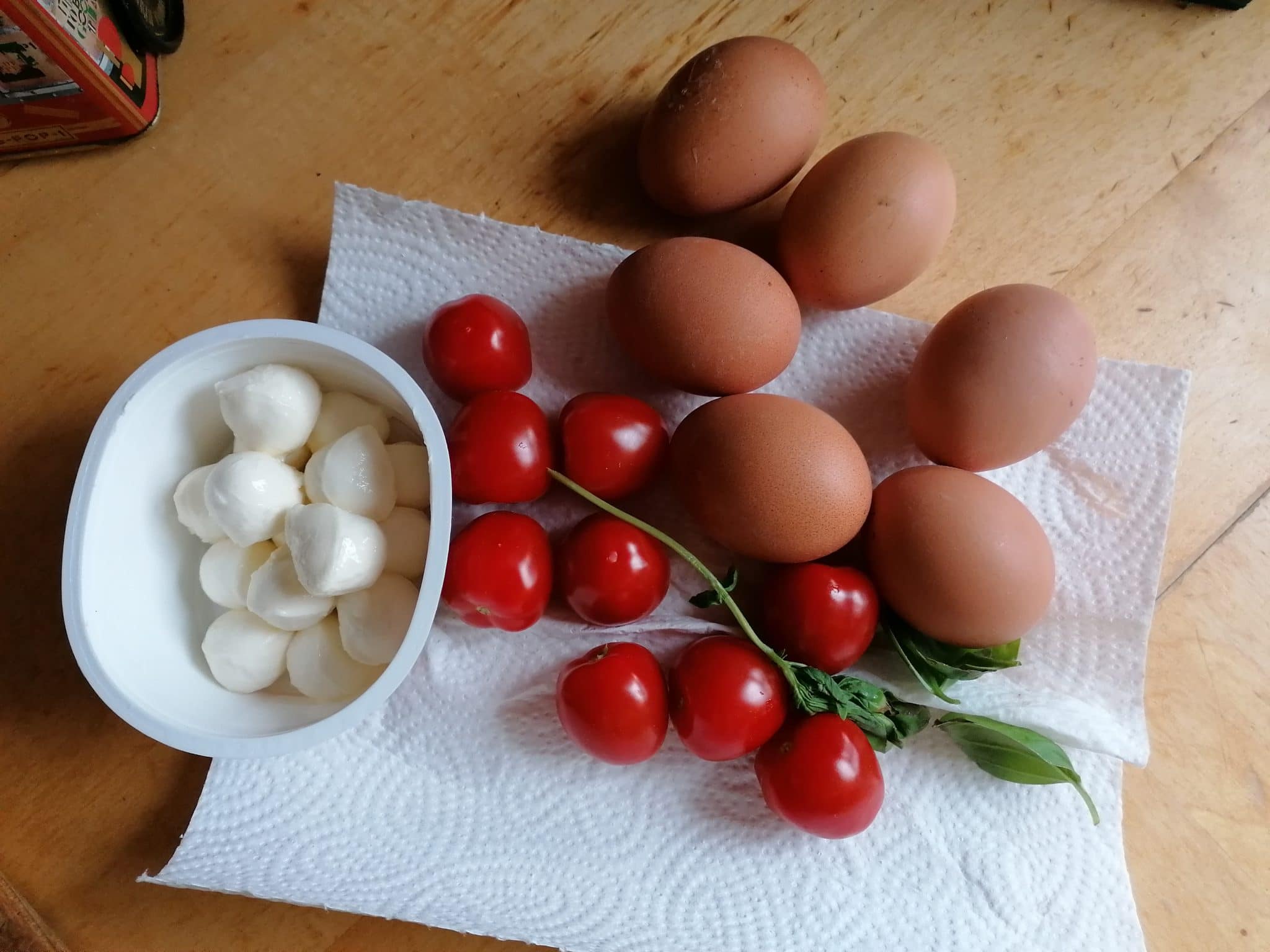 Mozzarella Omelette Ester kocht