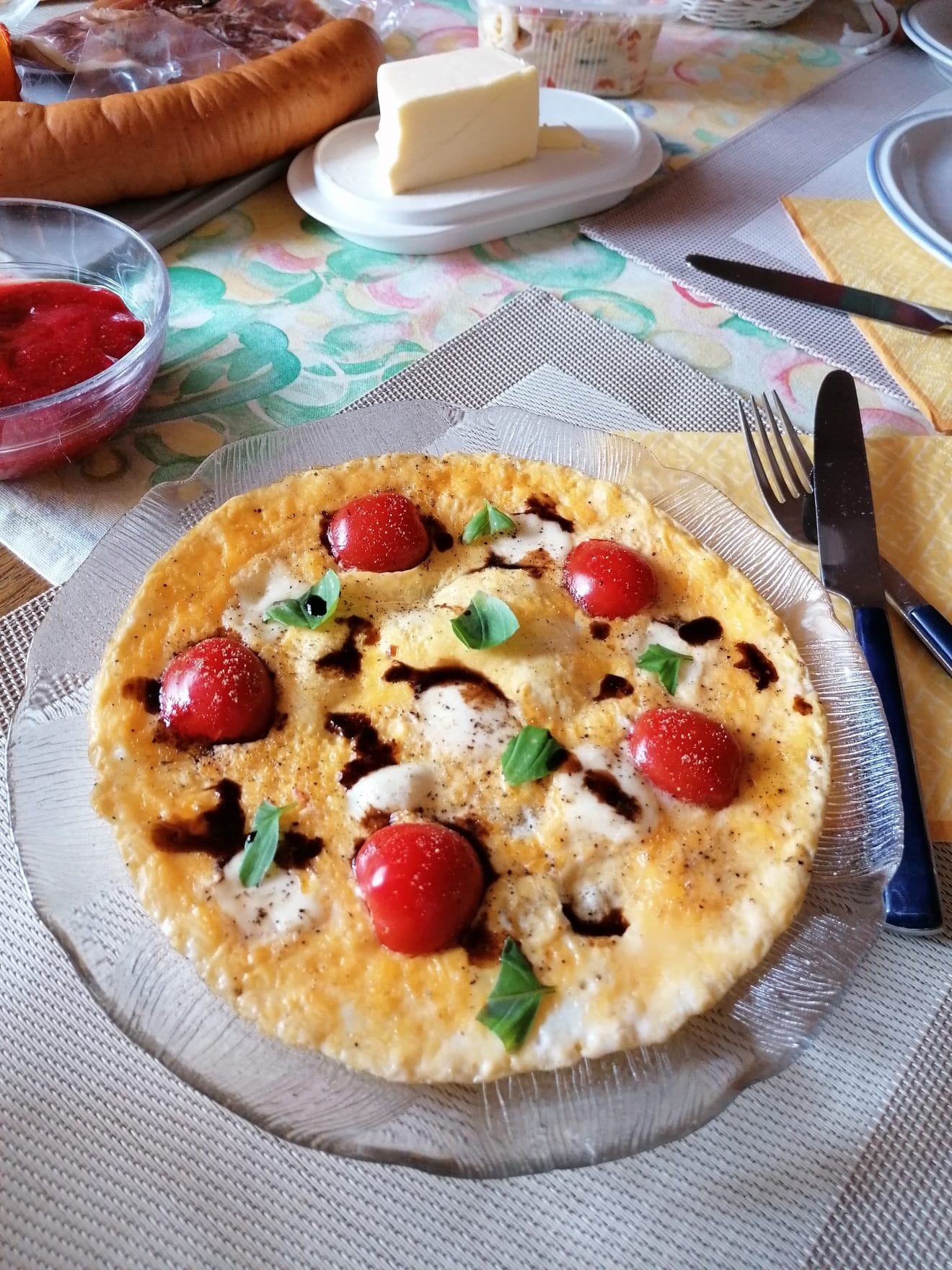 Mozzarella Omelette Ester kocht