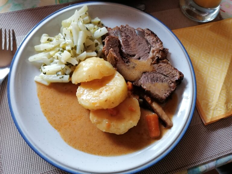 Rinderbraten im Schnellkochtopf