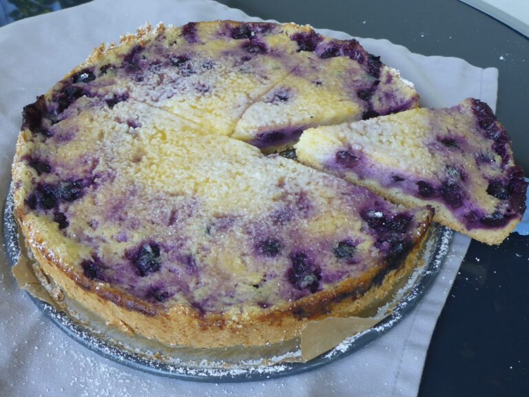 Vegan Blueberry Cheesecake