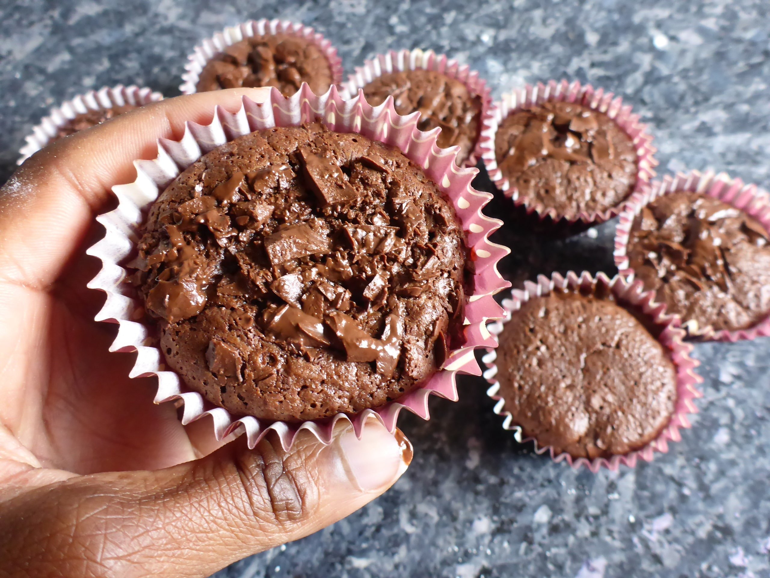 Gluten Free Chocolate Muffins Ester kocht