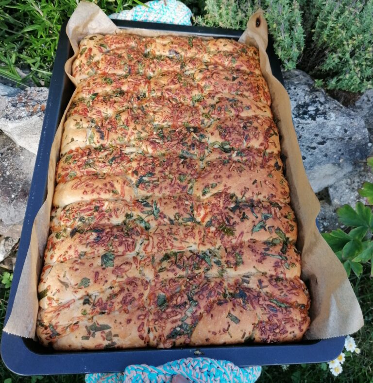 Knoblauch Kräuterbrot Rezept
