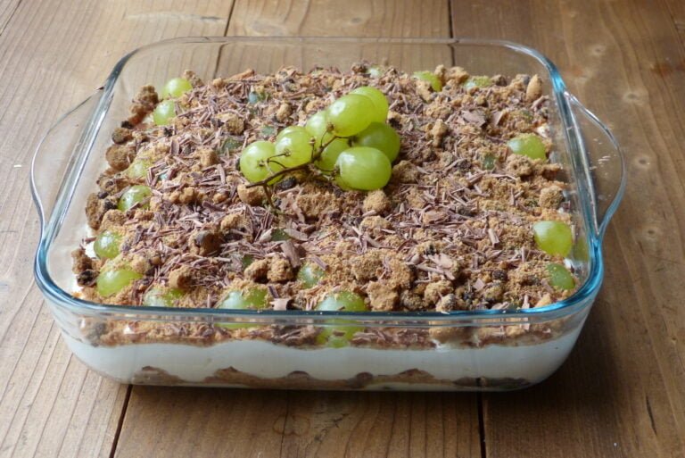 Trauben Cookie Nachtisch