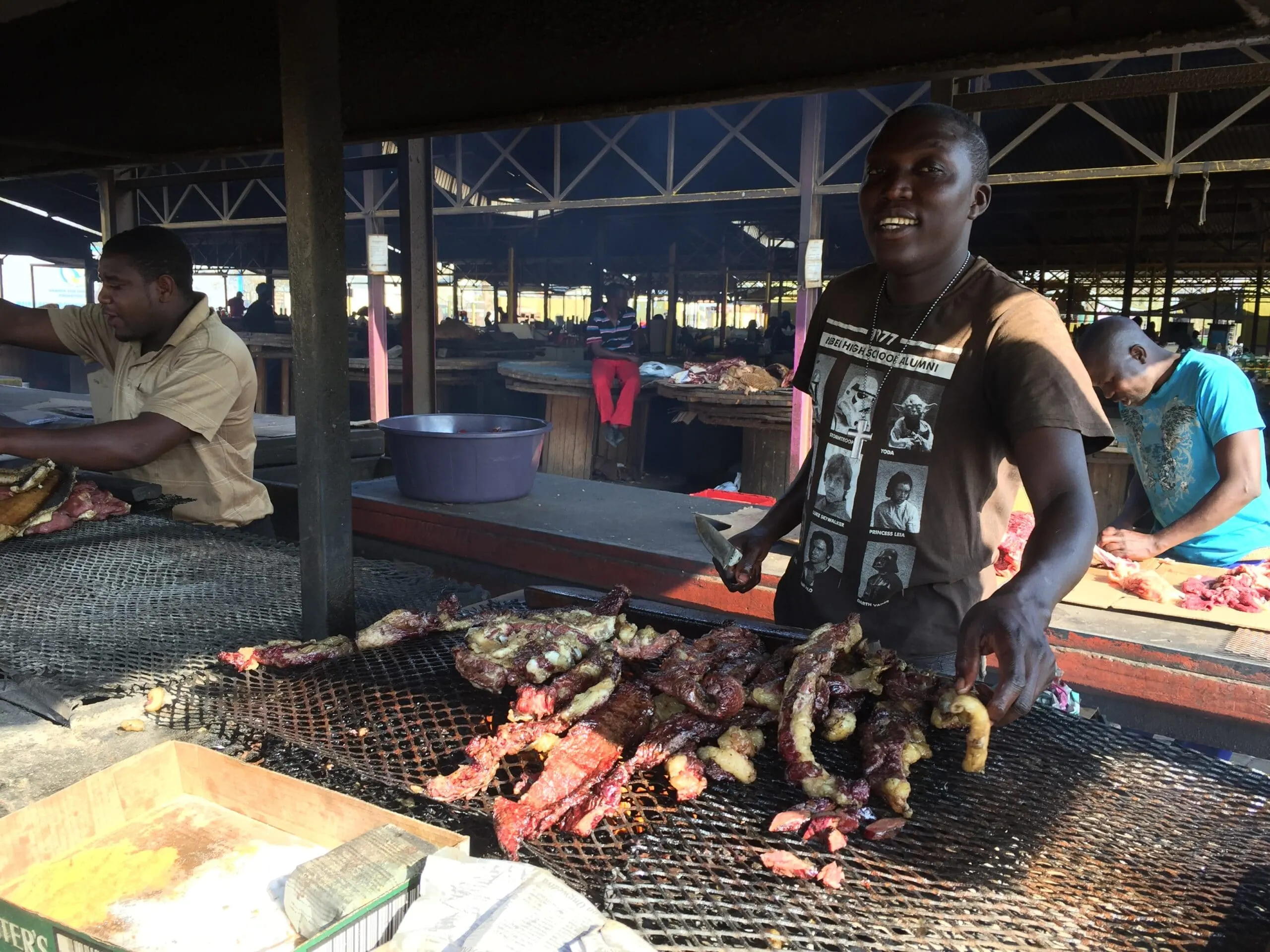 Kapana Recipe - Grilled Beef Strips- Authentic Namibian Street food - Oshetu Market Single Quarters