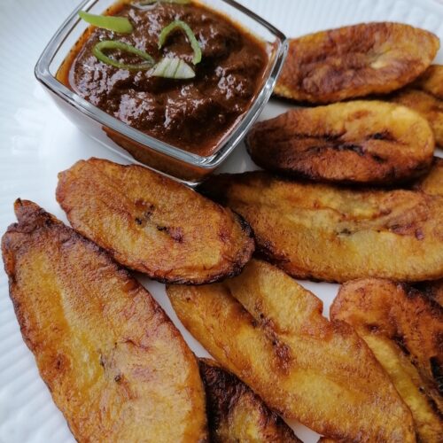 Gebratene Kochbananen Rezept afrikanisch - Ester kocht