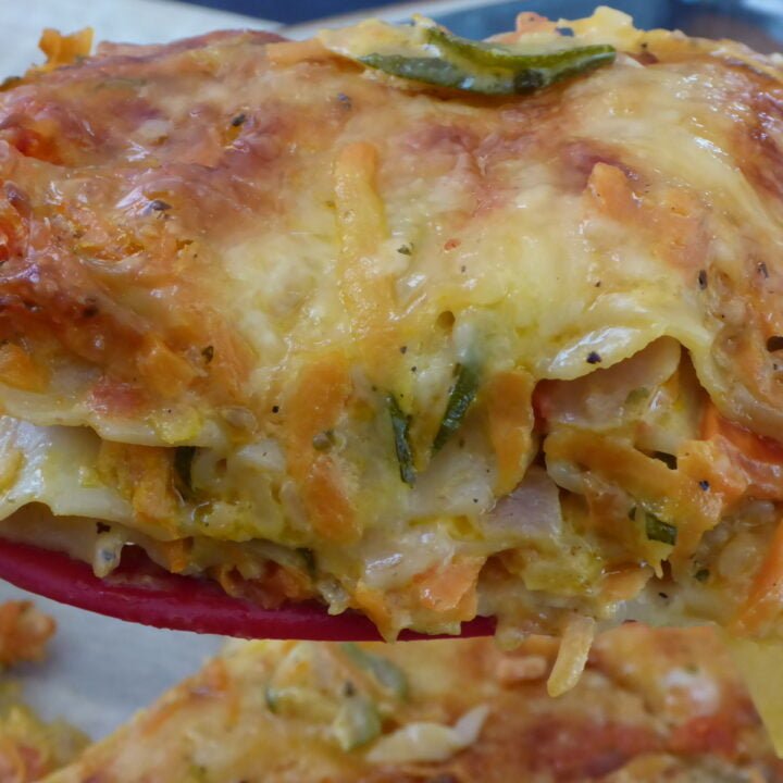 Zucchini Lasagne vegetarisch