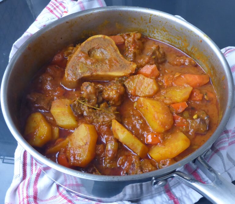 Namibian Beef Stew With Potatoes And Carrots