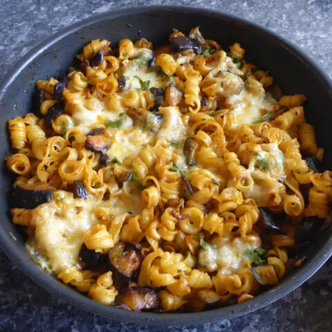 Aubergine Pasta Bake