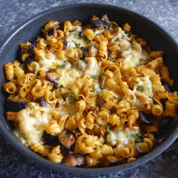 Aubergine Pasta Bake Ester kocht