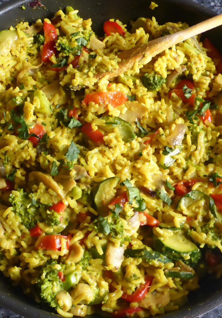 Kokosreis mit Gemüse - Ester kocht Kokosreis mit Gemüse - Ester kocht