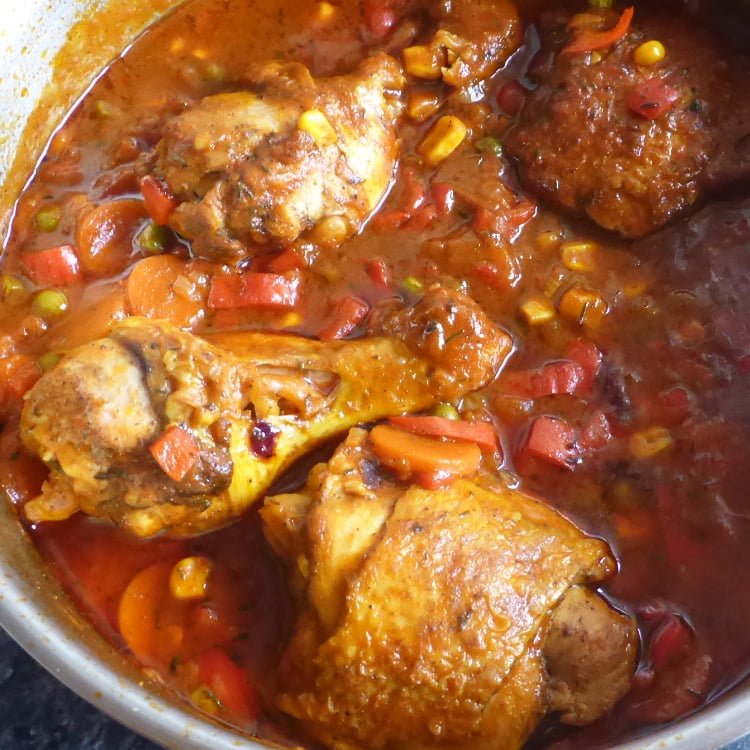 Easy African Chicken Stew Recipe