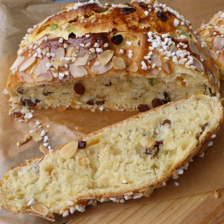 Osterbrot nach Omas Rezept Ester kocht