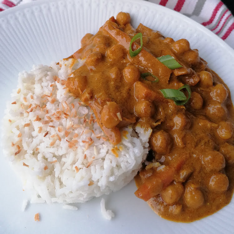 Kichererbsen Curry Vegan