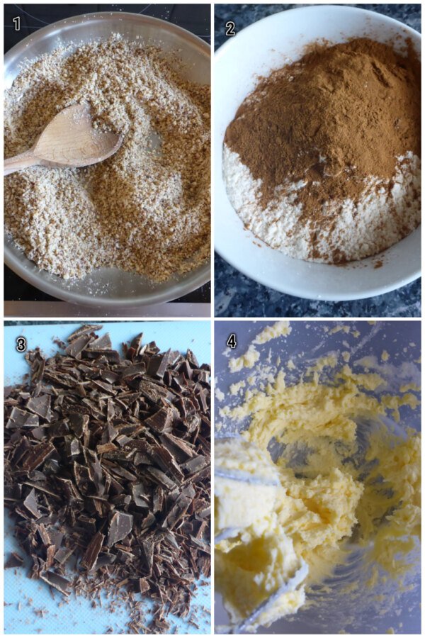 German Hazelnut Cake Recipe (Haselnusskuchen) - Ester kocht