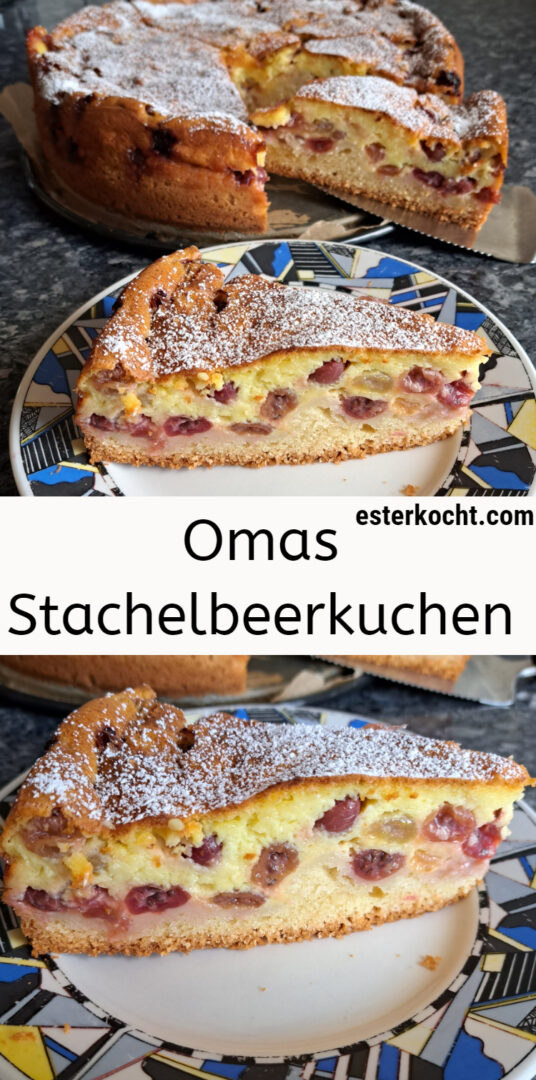 Omas Stachelbeerkuchen Rezept - Ester kocht