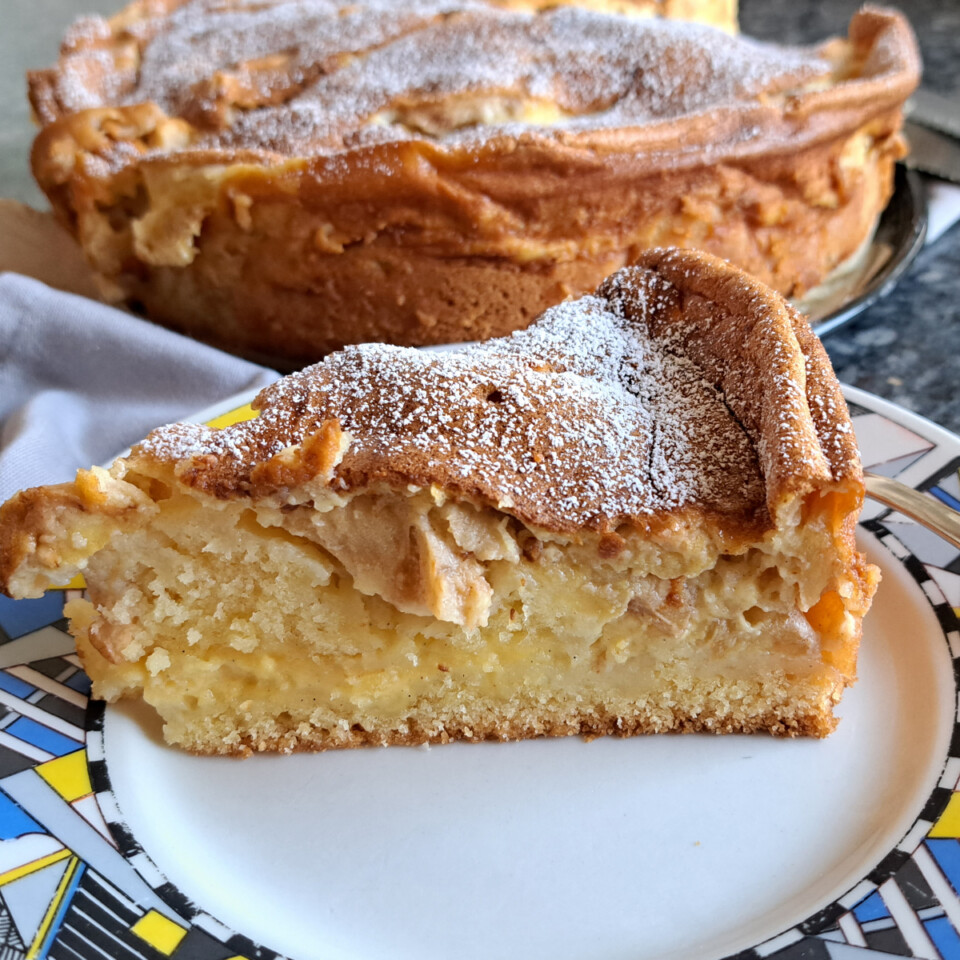 German Apple Pudding Cake Recipe Ester kocht