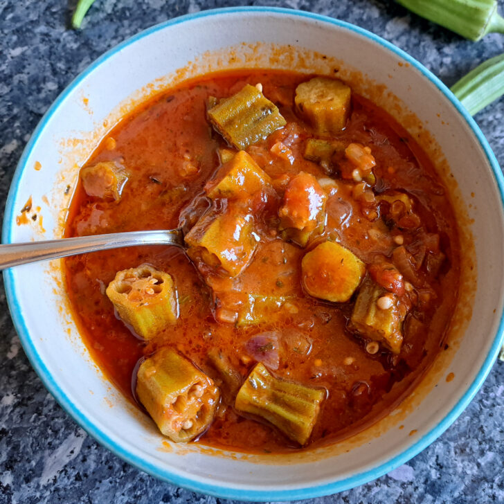 Okra Rezept in Tomatensauce auf afrikanische Art