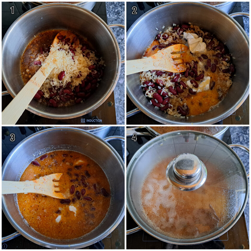 Jamaikanischer Reis mit Kidneybohnen - Ester kocht