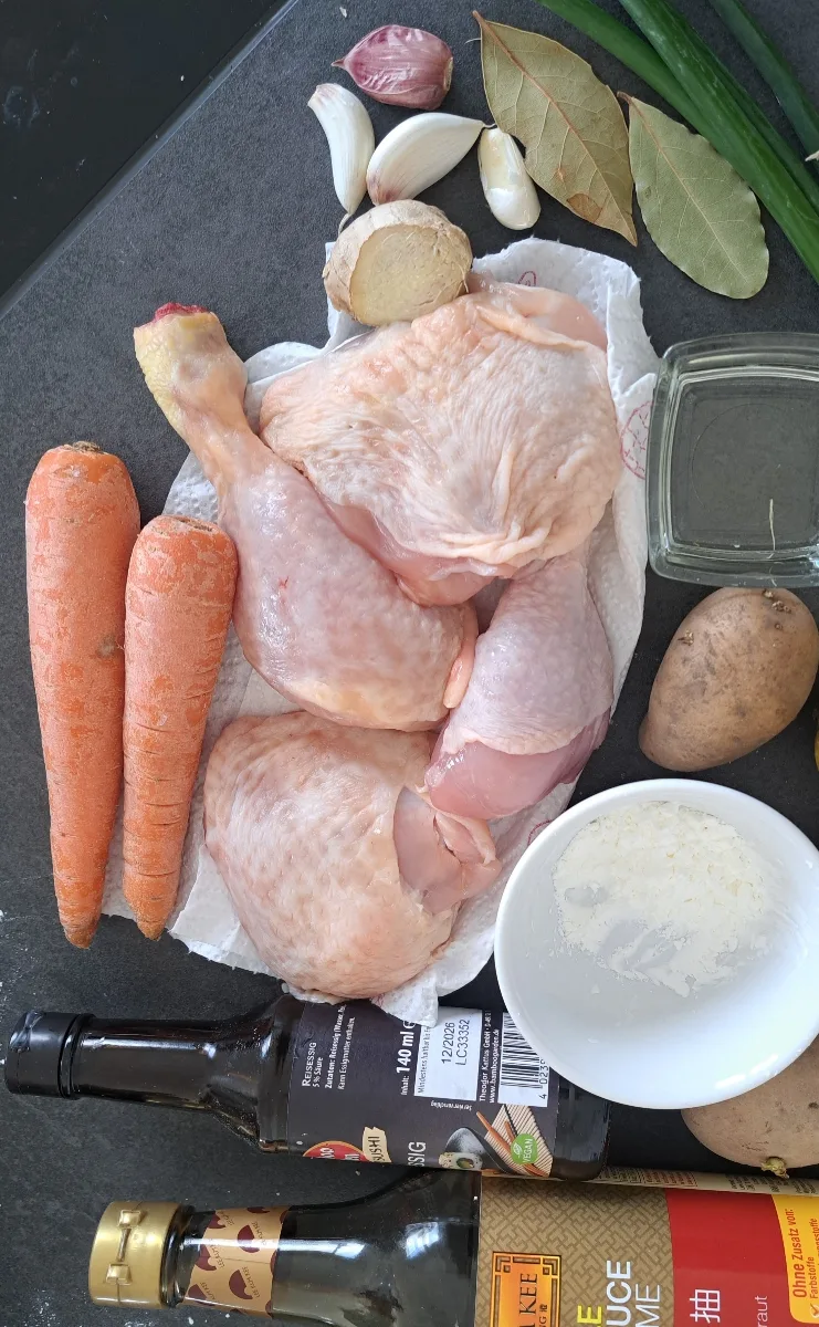 Chicken Adobo Rezept – das philippinische Nationalgericht.